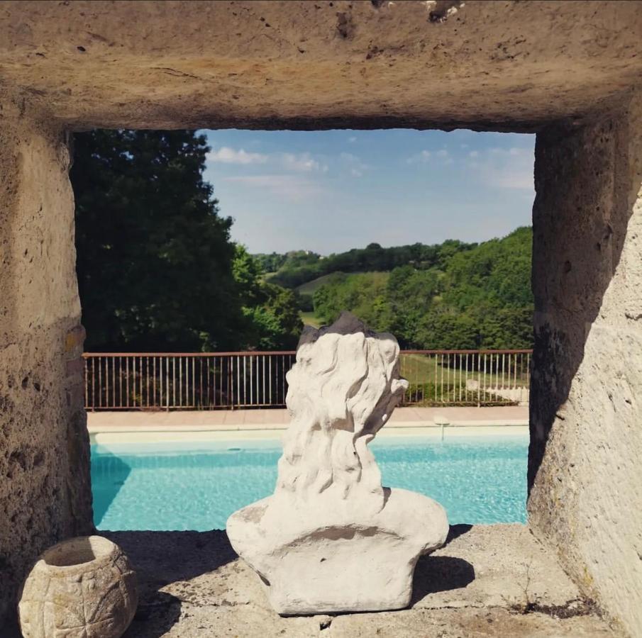 Chateau De Pleneselve Bon-Encontre Exterior foto